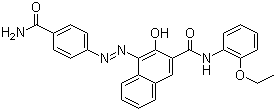 מבנה פיגמנט-אדום-170-מולקולרי