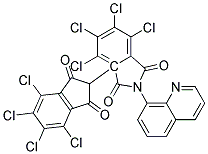 מבנה פיגמנט-צהוב-138-מולקולרי