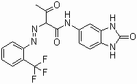 מבנה פיגמנט-צהוב -154-מולקולרי