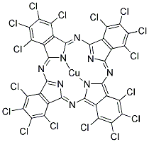 מבנה פיגמנט-ירוק-7-מולקולרי